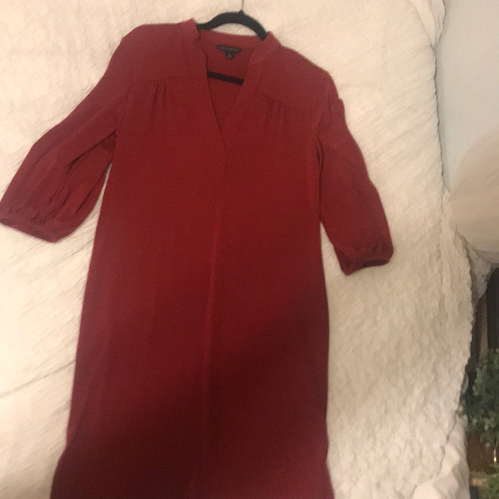 Banana republic red dress